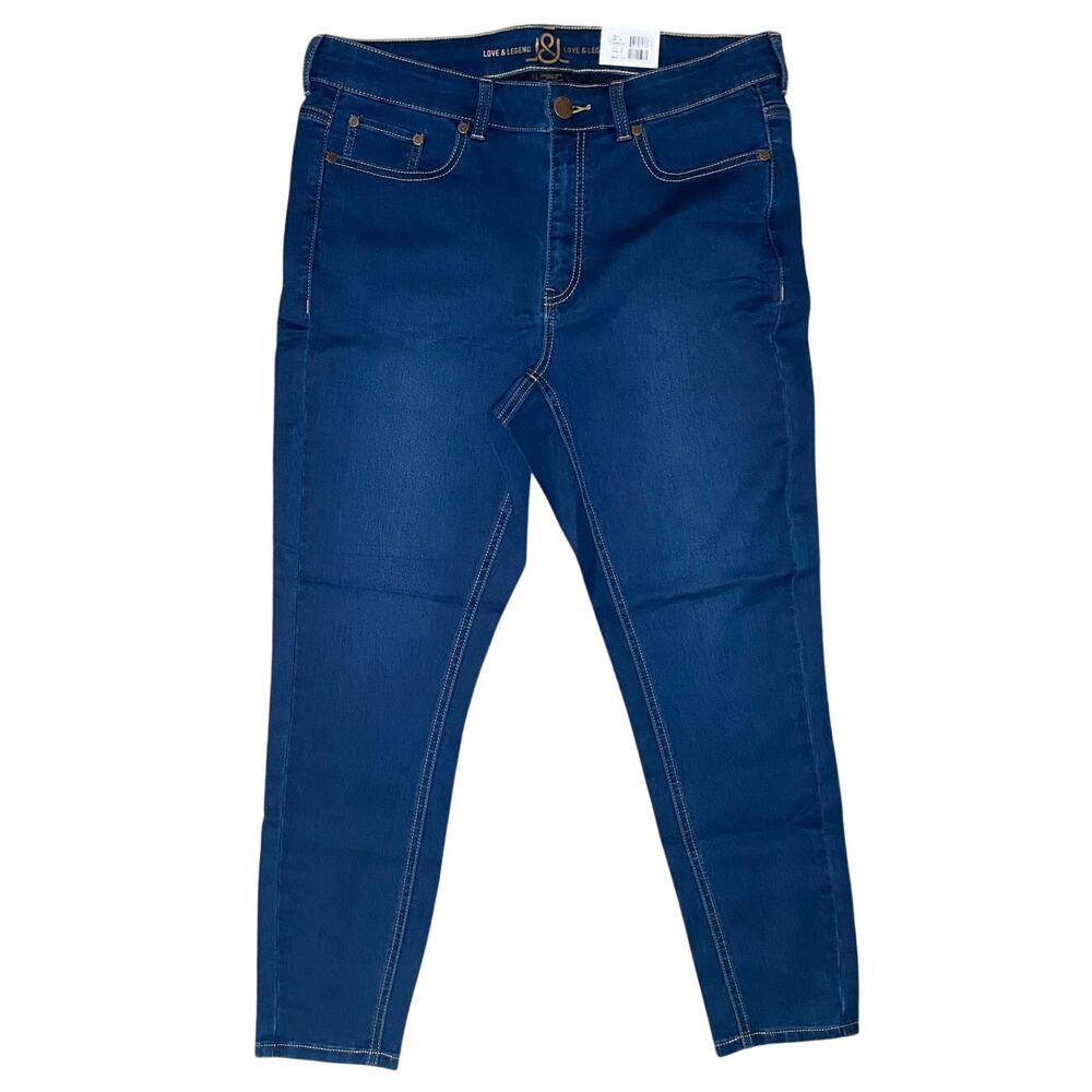 Dark Blue Denim Jegging Jeans - High Quality & Stylish